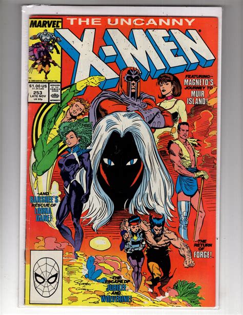 The Uncanny X Men 253 1989 MAGNETO Copper Age MARVEL EC 10