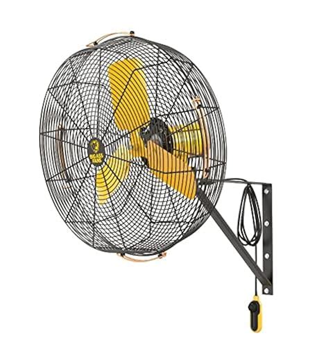 Big Ass Fans AirEye Wall Mount Fan Powerful Efficient Cooling For