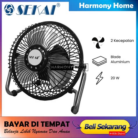 Jual Sekai HFN 650 High Velocity Fan Kipas Angin Tornado Mini Meja