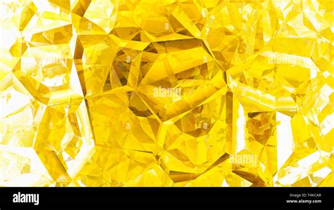 Abstract Yellow And White Crystal Background Stock Photo Alamy