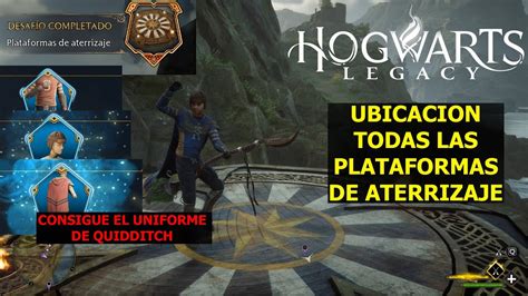 Hogwarts legacy Ubicación todas las plataformas de aterrizaje