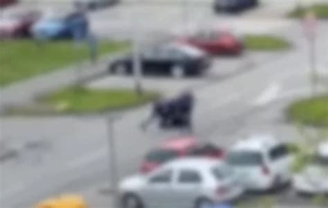 VIDEO DRAMA U ZAGREBU Udarao policajce šakama a onda ga oni srušili