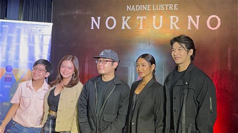 NADINE LUSTRE For NOKTURNO Media Conference With Bea Binene Wilbert