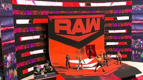 WWE RAW 2019 CUSTOM ACTION FIGURE STAGE YouTube