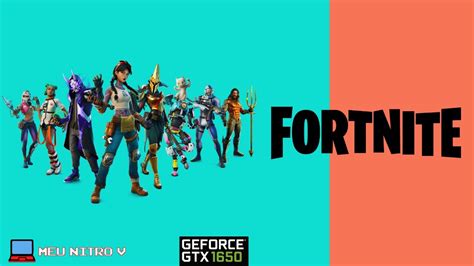 Fortnite ACER NITRO 5 i5 GTX 1650 - YouTube