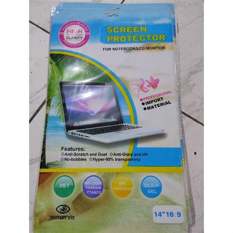 Jual SCREEN PROTECTOR LAPTOP 14 ANTI GORES NOTEBOOK 14 INCH Paket 35