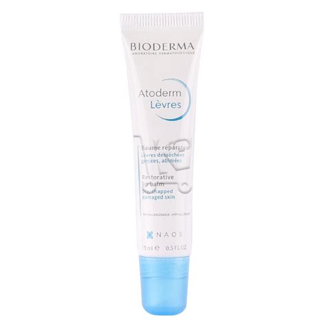 Bioderma Atoderm Lèvres Baume Réparateur 15 ml Kadisse