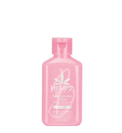 Hempz Beauty Sweet Jasmine Rose Collagen Infused Moisturizer Oz Mini