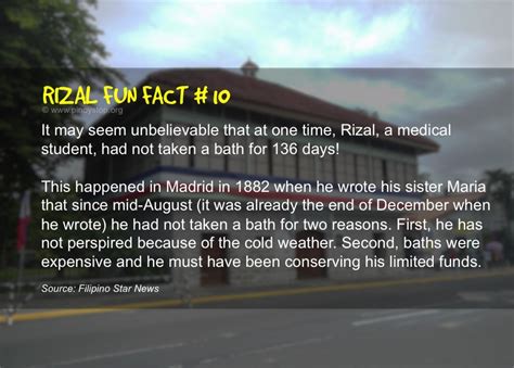 10 Fun Facts About Dr. Jose Rizal – Pinoy Stop