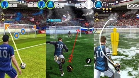 Football Strike Free Kick Shots And Tricks Football Strike