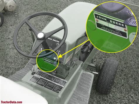 TractorData.com John Deere 120 tractor information