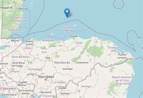 Sismo De Magnitud 5 3 Grados Sacude El Caribe De Honduras Proceso Digital