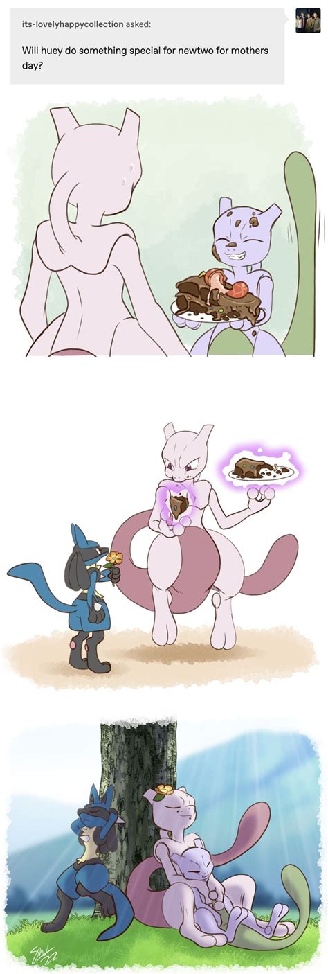 Mewther S Day By Tc On Deviantart Mew And Mewtwo Pokemon