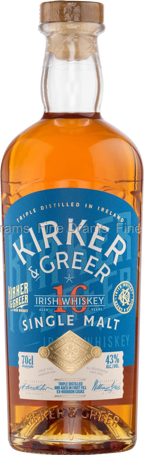 Kirker & Greer Shamrock 16 Year Old Whiskey
