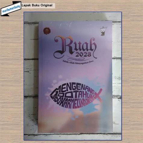 Buku RUAH Edisi Januari Februari Maret 2023 Lazada Indonesia