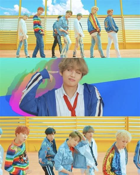 The music video is so colorful and pretty BTS 방탄소년단 DNA