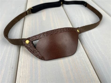 Leather Eye Patch Eye Patch Man Eye Patch Woman Eye Etsy