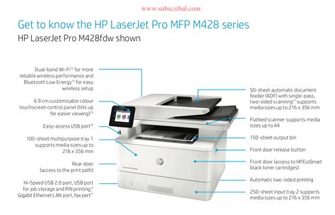 Hp Laserjet Pro M428 Subscription Print Subscribal