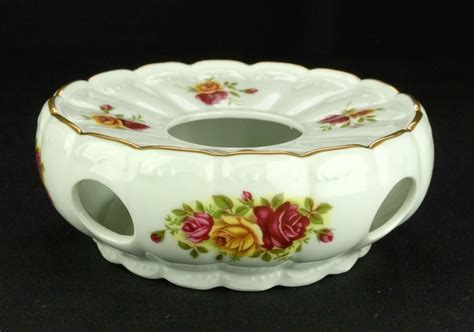 Royal Albert Old Country Roses Style Teapot Warmer Vgc Yellowteapot