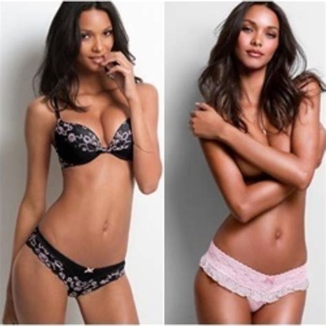 La S Ribeiro Posa De Lingerie Para A Victoria S Secret Ela Fez At