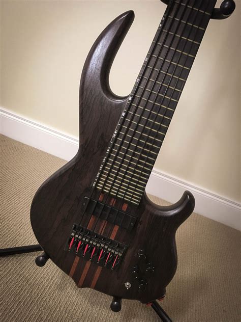 Sold Conklin Custom Shop 7 String 36 Fret Sidewinder Bass