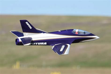 FMS RC Airplane Futura Purple 80mm Ducted Fan EDF Jet High speed Scale ...