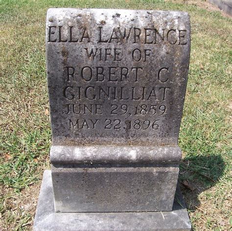 Ella Jo Lawrence Gignilliat Homenaje De Find A Grave