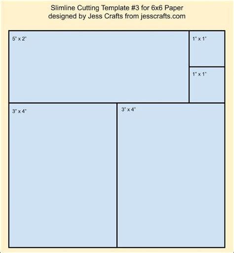 Mini Slimline Card Template Using Paper Artofit