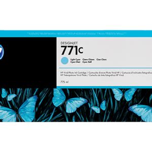 Cartouche D Encre HP 773C Cyan 775 Ml