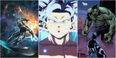 13 Marvel Characters Who Could Beat Goku From Dragon Ball Z