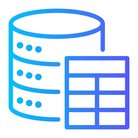 Database Table Free Ui Icons