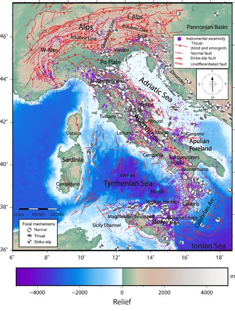 Figure 1 from From mapped faults to fault-length earthquake magnitude ...