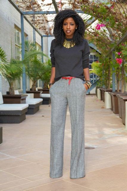 16 Cool Ways To Wear Wide Leg Trousers Styleoholic