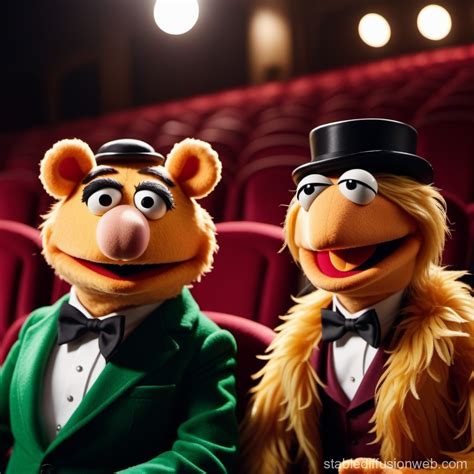 Realistic Portrayal of Waldorf and Statler in Muppets Theater | Stable ...