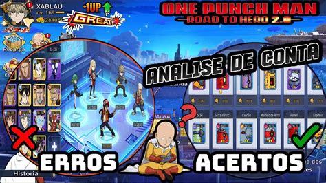 One Punch Man Road To Hero Analise De Conta Confira Dicas Como Upar