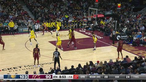 Two-Point/Three-Point Field Goal: Pacers @ Cavaliers | NBA Official