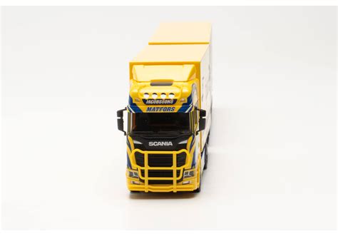 Herpa Scania Cs Hd Swedish Box Truck Jacobsson Sweden Matfors