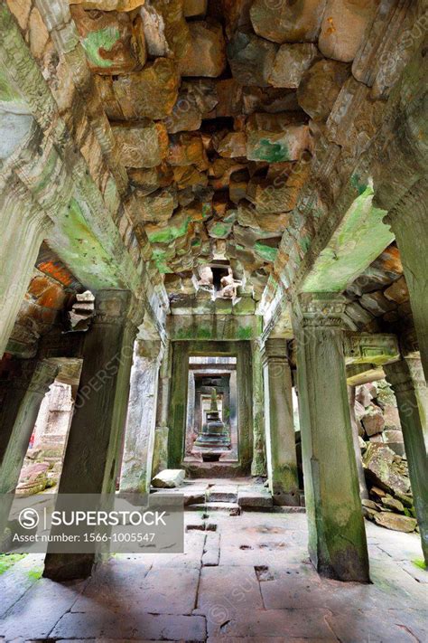 Preah Khanprah Khan Sacred Sword Is A Temple At Angkor Cambodia