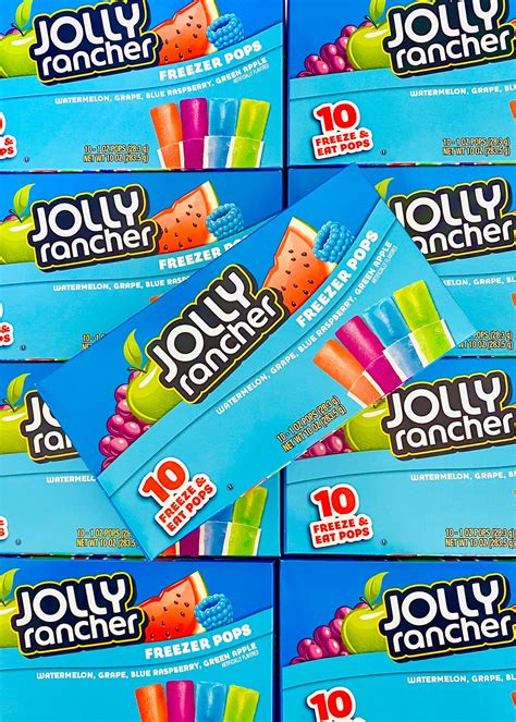 Jolly Rancher Freezer Pops 10 Pack Lollyworld Nz