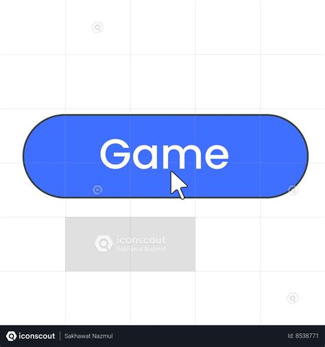 Botão De Jogo Animated Icon Download Gratuito Interface De Usuário