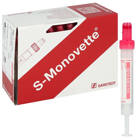 S Monovetten K3 EDTA Online Kaufen PZN 01167001