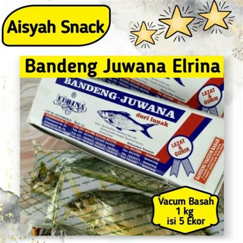 Bandeng Presto Juwana Vacum Basah 1 Kg Isi 5 Ekor Khas Di Semarang