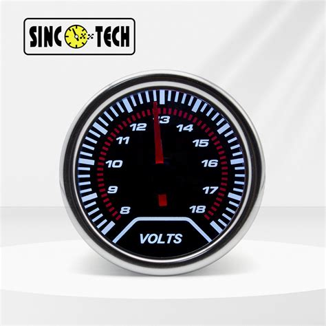 Car T Pointer Mm Voltmeter Gauge Auto Mobile Meter Display Plastic