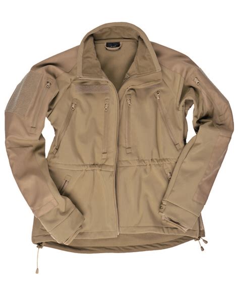 Mil Tec Softshell Jacke Plus Coyote WARAGOD