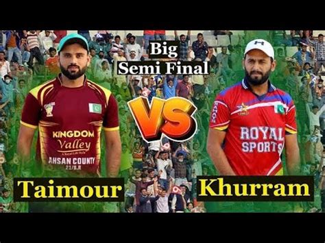 Big Semi Final Taimour Mirza Vs Khurram Chakwal Final Ki Jung