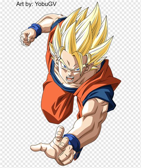 Goku Vegeta Gohan Goten Troncos Goku Superh Roe Mano Ba Ador Png