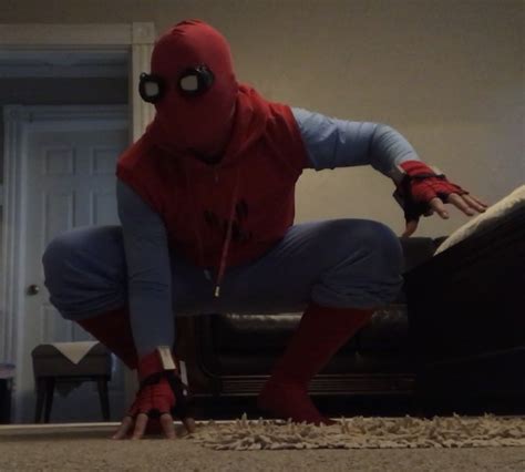 Spider Man Homecoming Homemade Costume Wip Pic Heavy