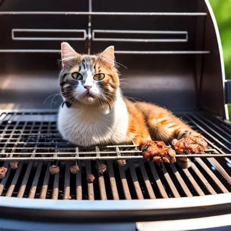 Grill Cat Goofy