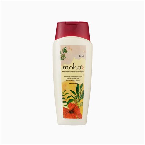 Best Ayurvedic Anti Dandruff Shampoo Moha Herbal Shampoo For Dandruff