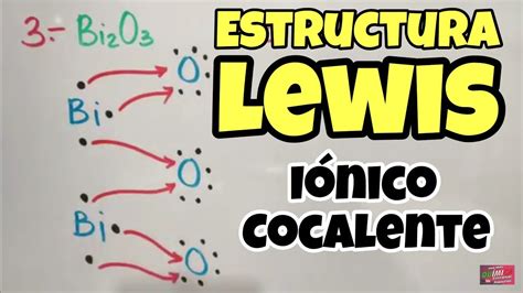 Estructura De Lewis Paso A Paso Enlaces Químicos Youtube